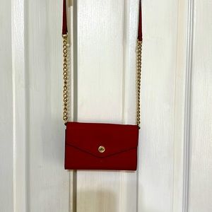 Red Michael Kors crossbody